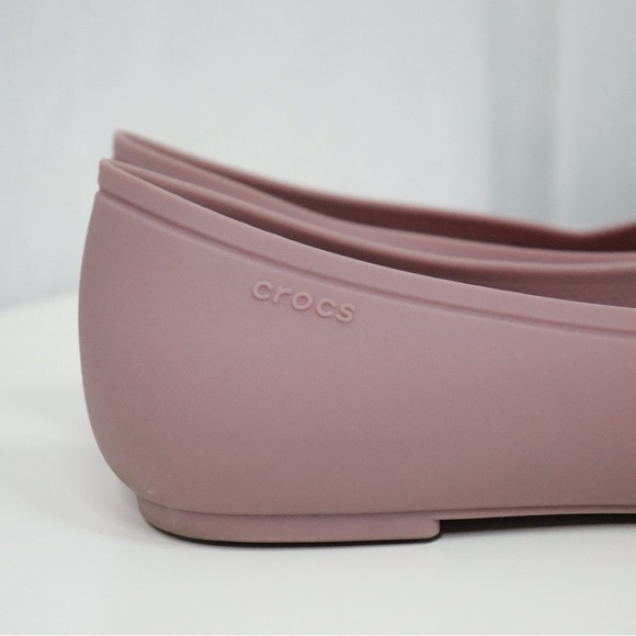 CROCS Brooklyn Pointed Toe Ballet Flats - Picture 4 of 14